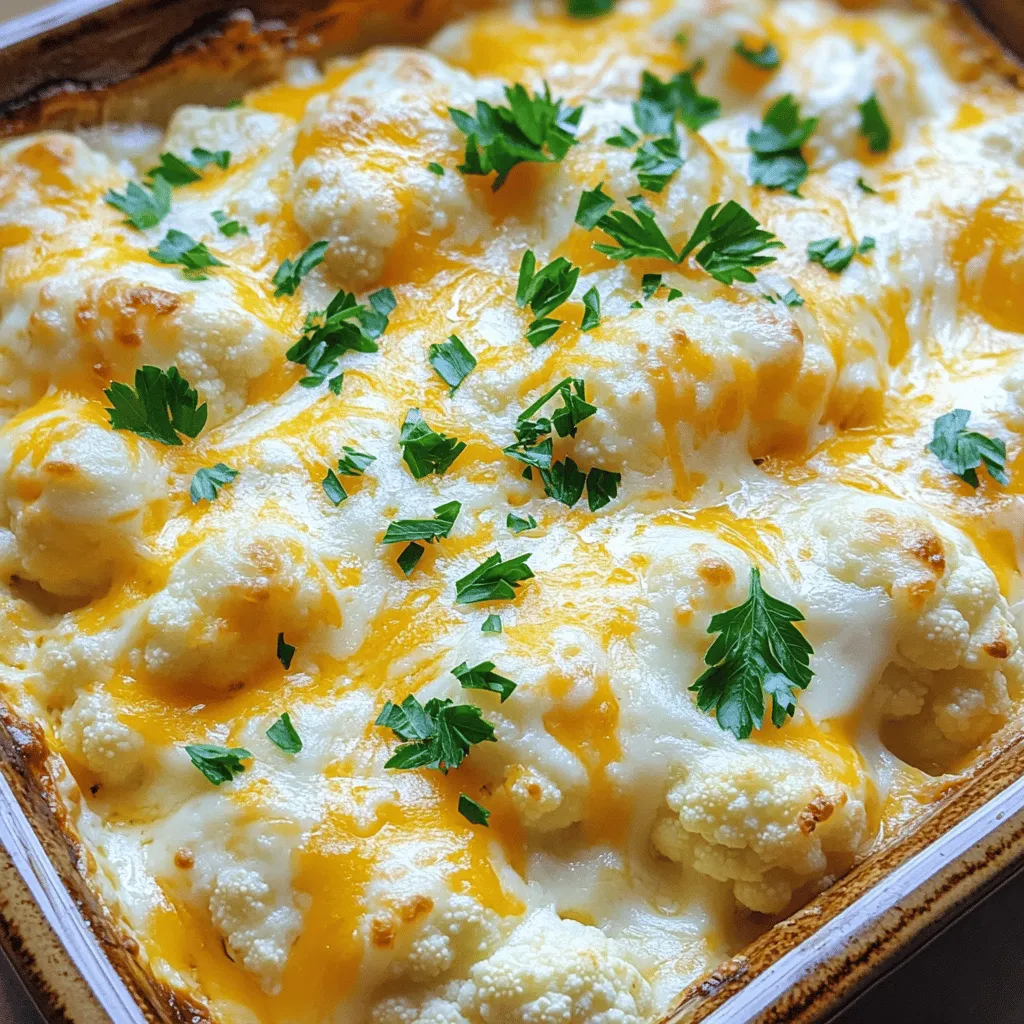 Käse Blumenkohl Auflauf Einfaches und leckeres Rezept