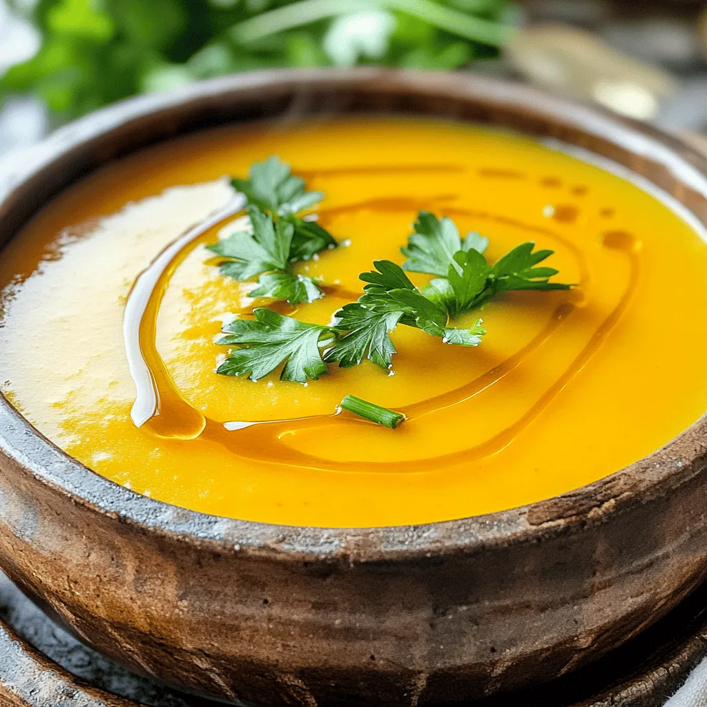 Maple Glazed Carrot Soup Köstlich und Wärmend
