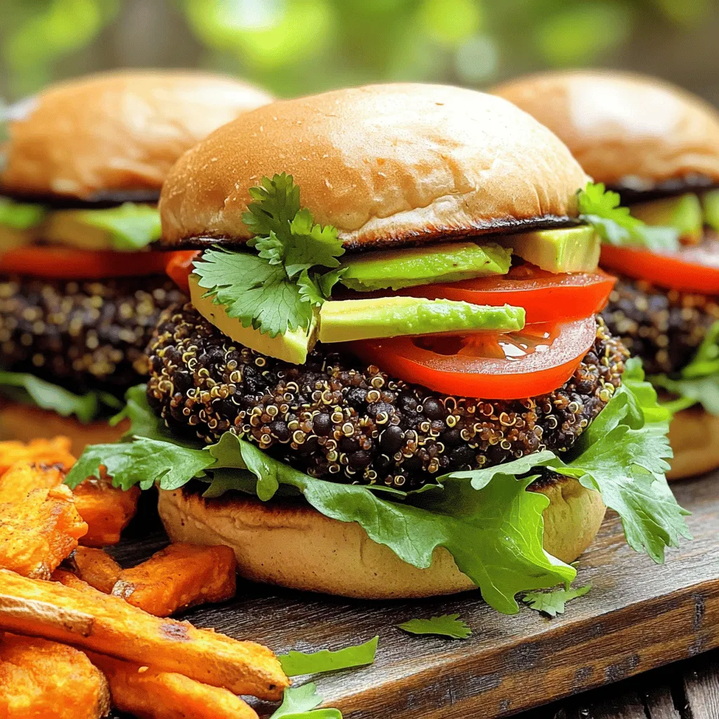 Spicy Chipotle Black Bean Burgers Schmackhafte Vielfalt