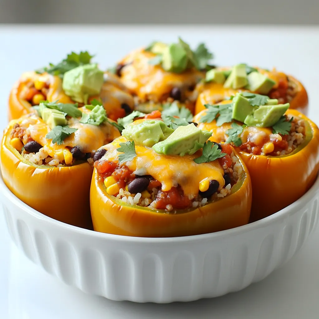 Instant Pot Taco Stuffed Peppers Einfache und Schmackhafte