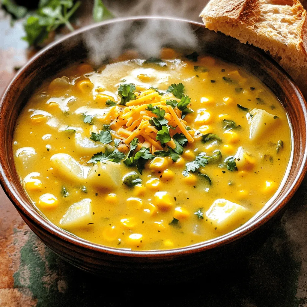 Jalapeño Cheddar Corn Chowder Genuss für alle Sinne