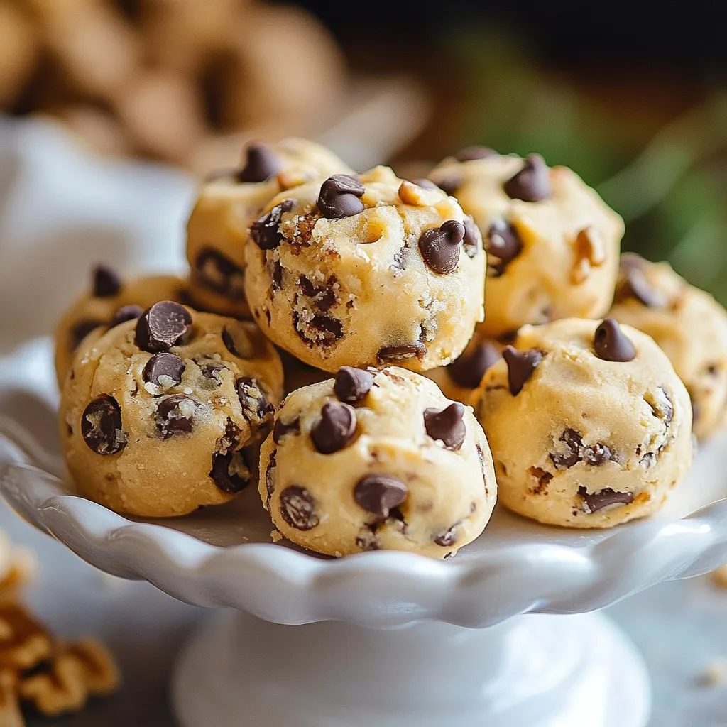 Schokoladenkekse-Teig-Bällchen Leckeres Rezept