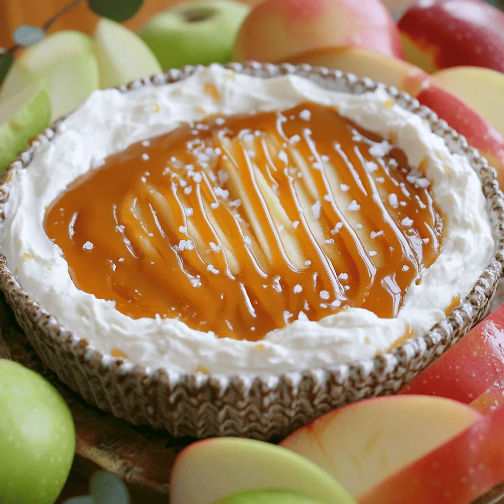 Salted Caramel Apple Dip Einfaches Rezept zum Genießen