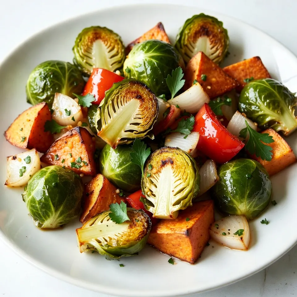Honey Garlic Roasted Vegetables Einfach und Lecker