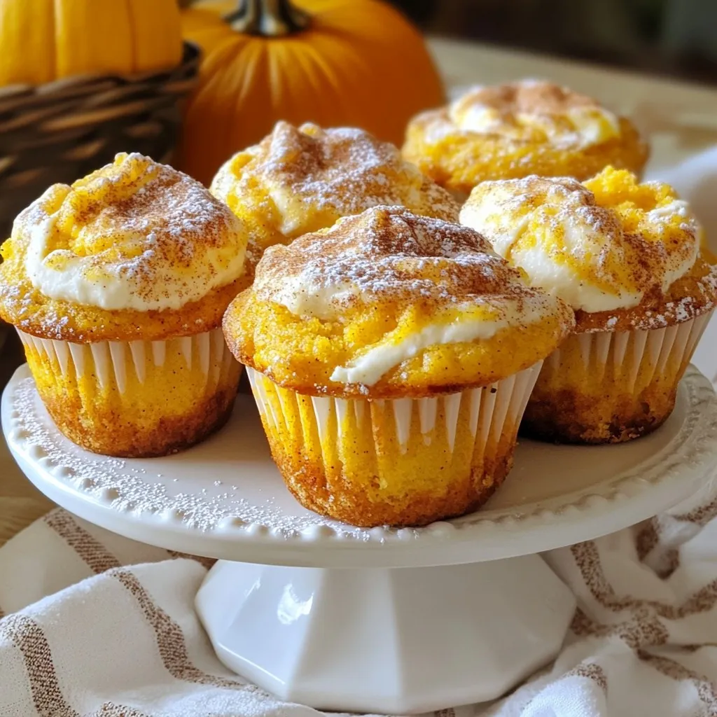 Kürbis-Frischkäse-Muffins Lecker und Einfach Selbermachen