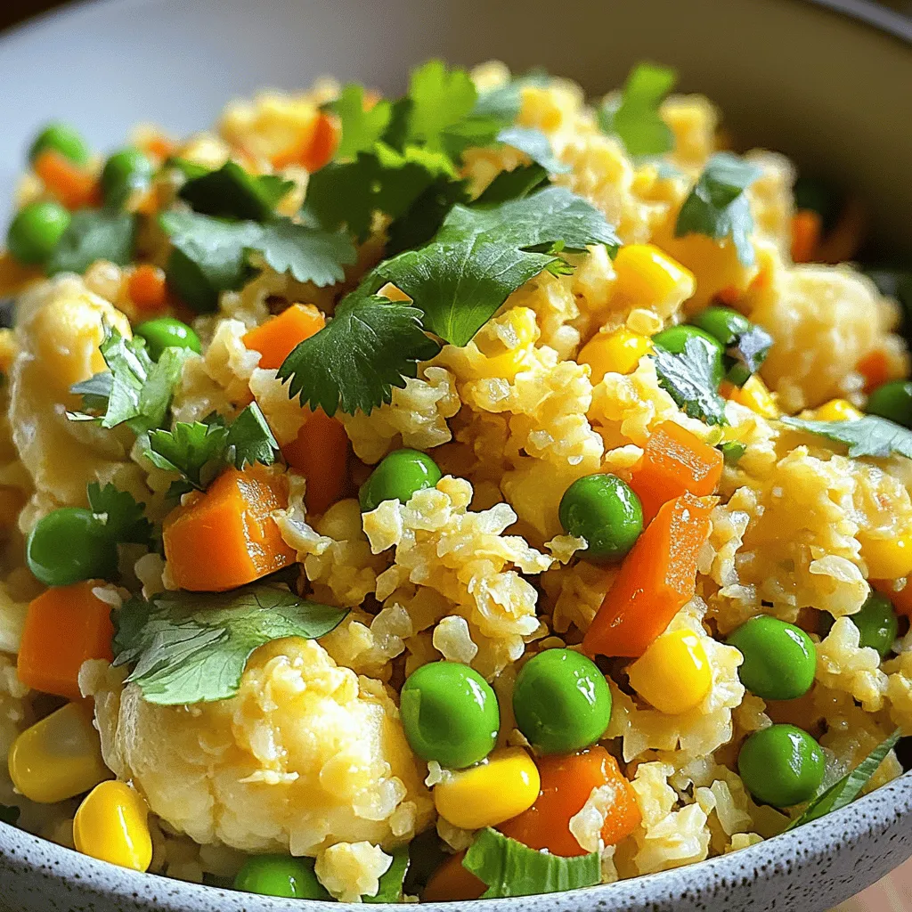 Cauliflower Fried Rice Einfach und Lecker Kochen