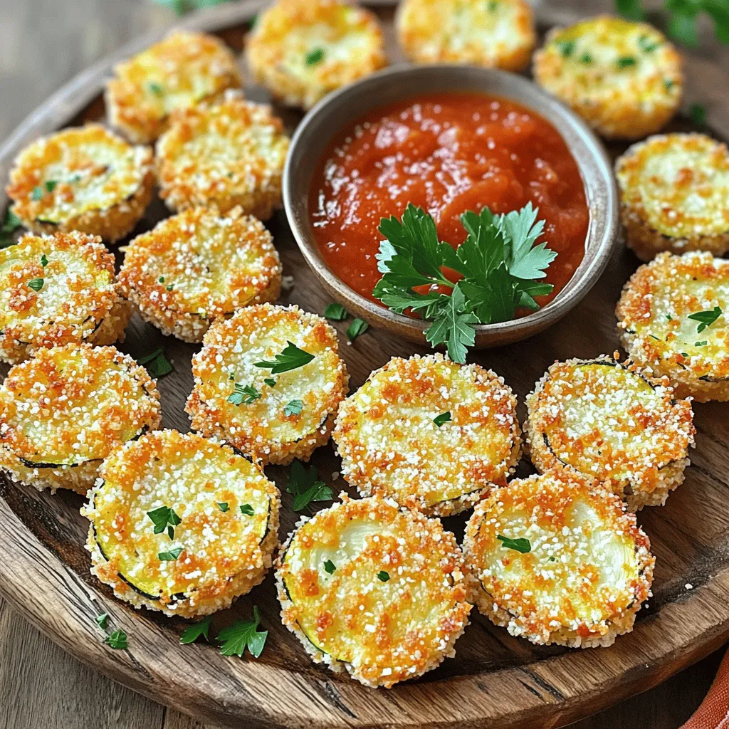Knusprige Parmesan Zucchini Bites Einfache Rezeptidee