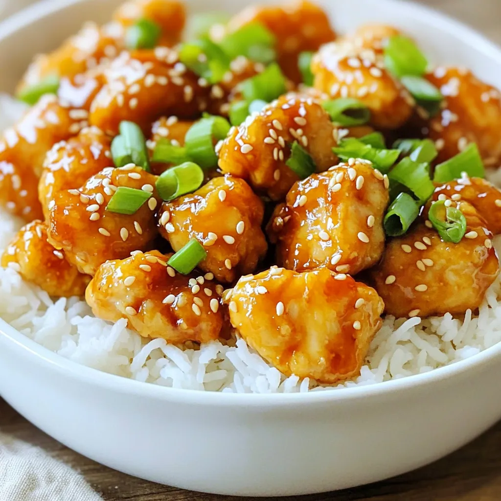 Besser als Takeout Honey Sesame Chicken Rezept