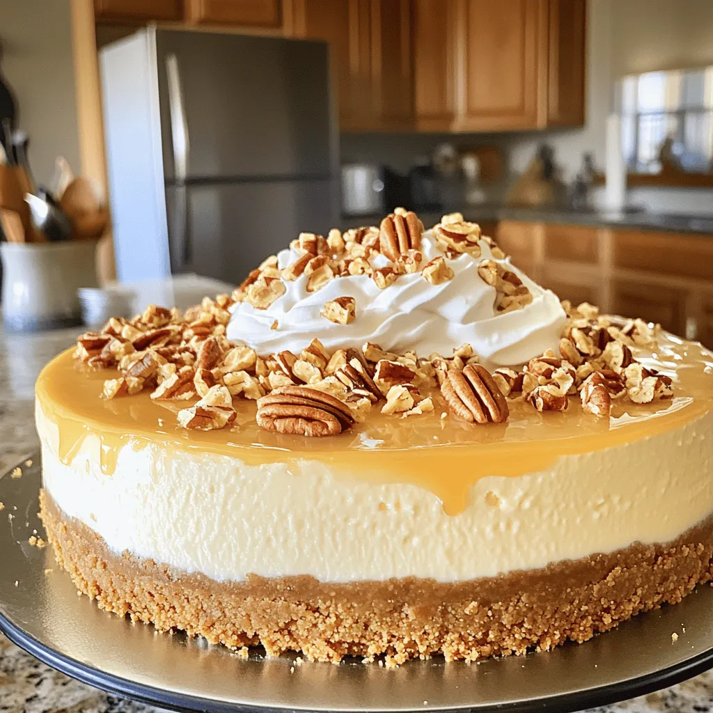 Maple Pecan Cheesecake Einfach und Lecker Backen