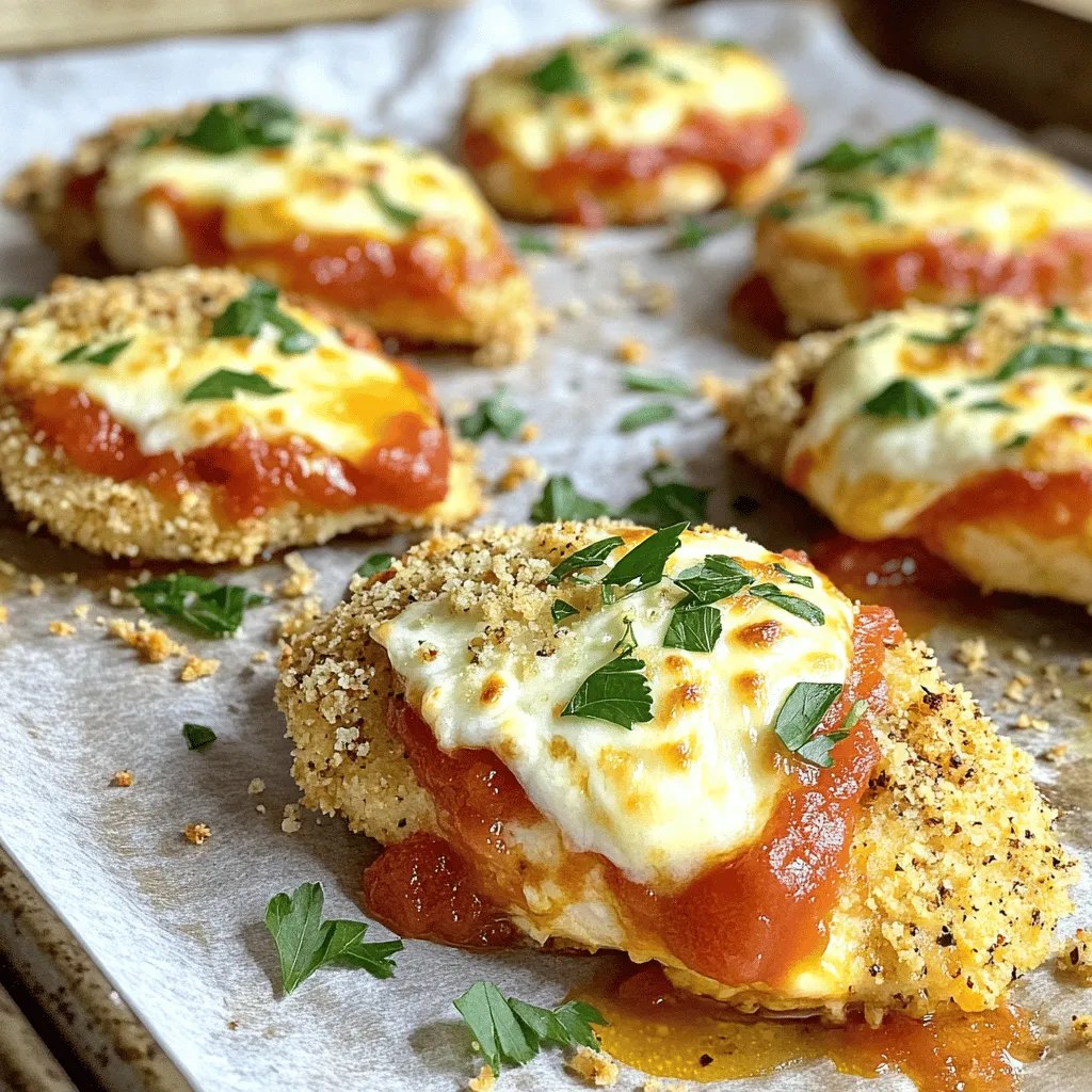 Baked Chicken Parmesan Bites Einfach und Köstlich