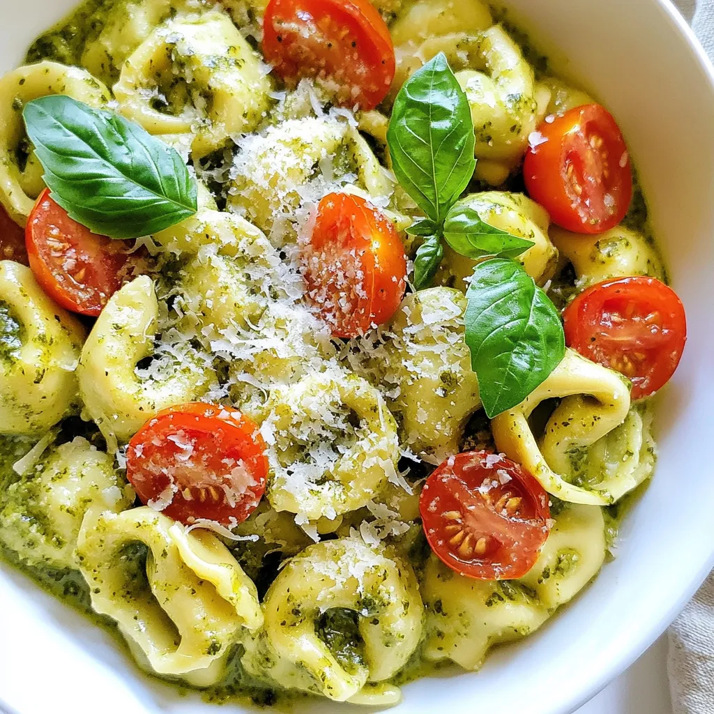 Cremige Pesto Tortellini Einfaches Rezept für Genuss
