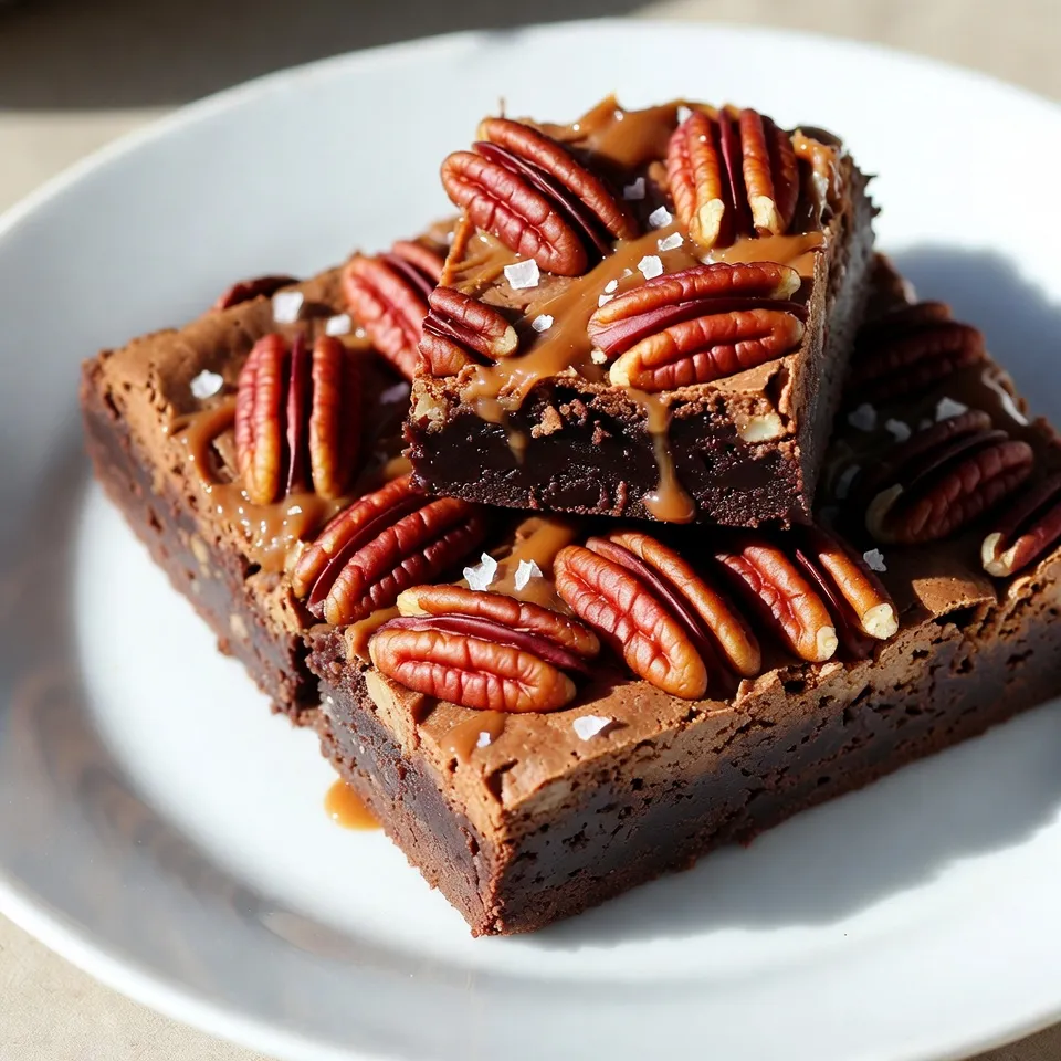 Karamell Pecan Brownies Genussvoll und Einfach Zubereiten