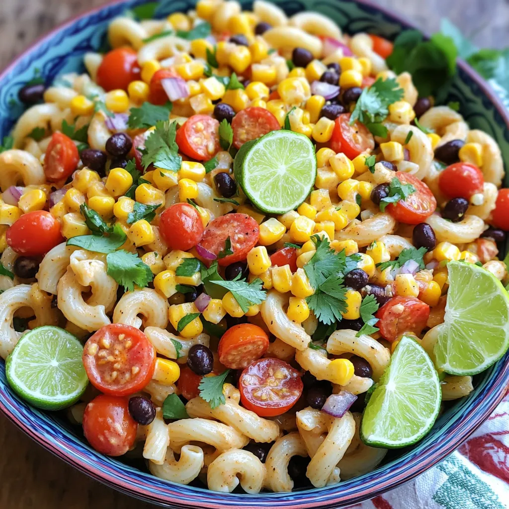 Cowboy Pasta Salad Kraftvoll und Einfach Zubereiten