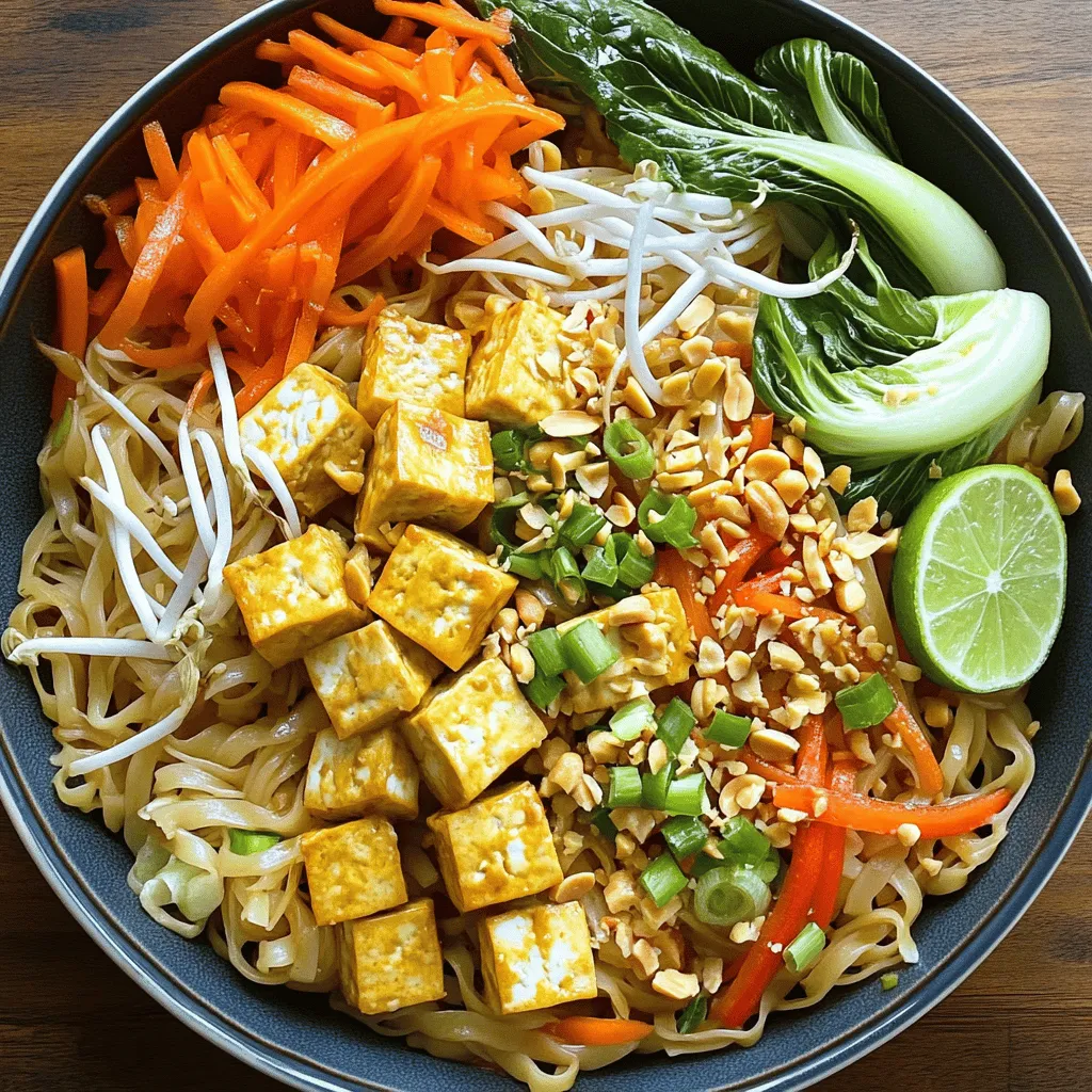 Vegetable Pad Thai Einfaches und köstliches Rezept