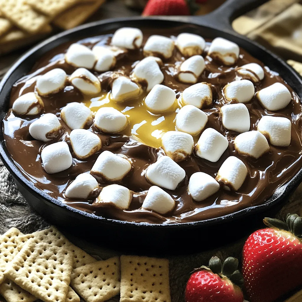 S&#8217;mores Dip cremig und unwiderstehlich genießen