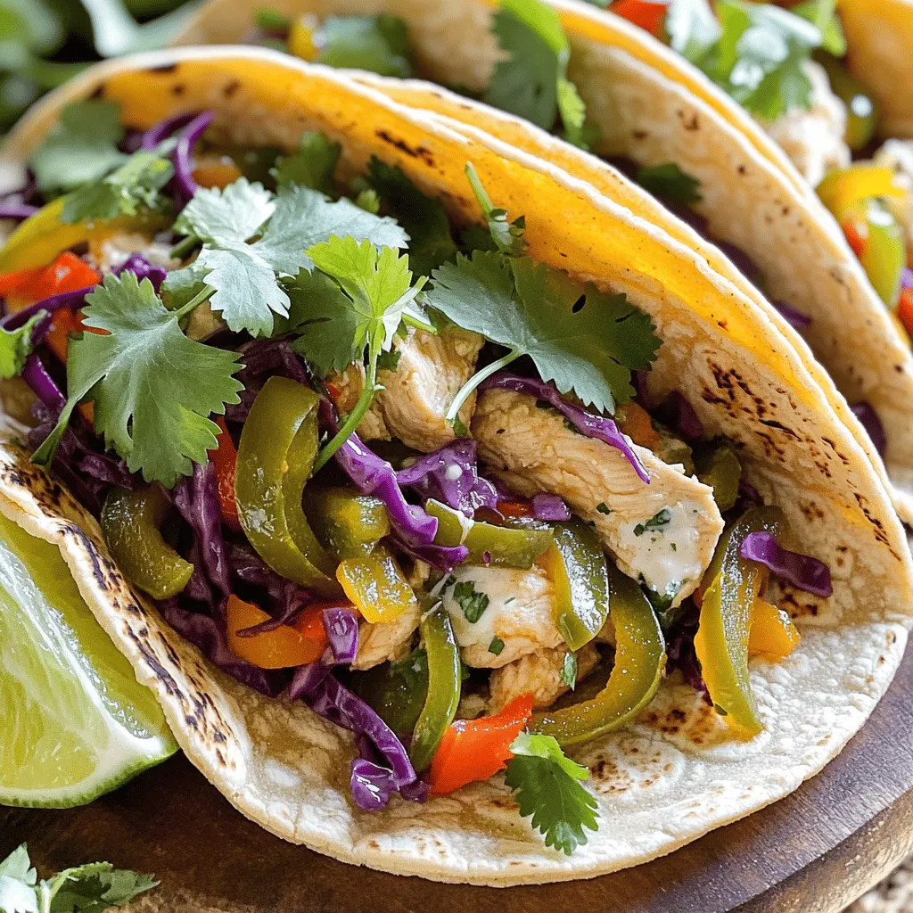 Würzige Pickle Ranch Chicken und Veggie Tacos Rezept