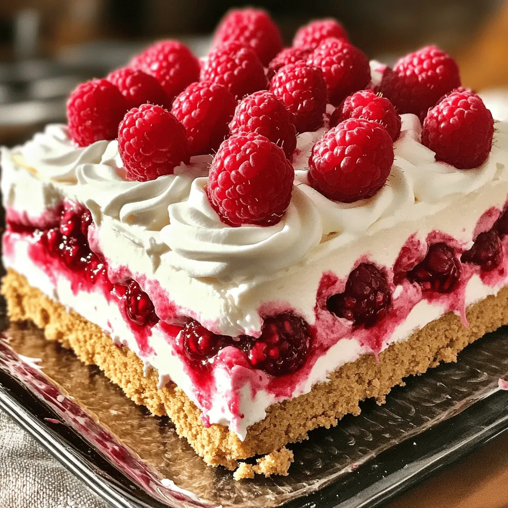 Raspberry Cheesecake Icebox Cake No Bake Genussreicher Genuss