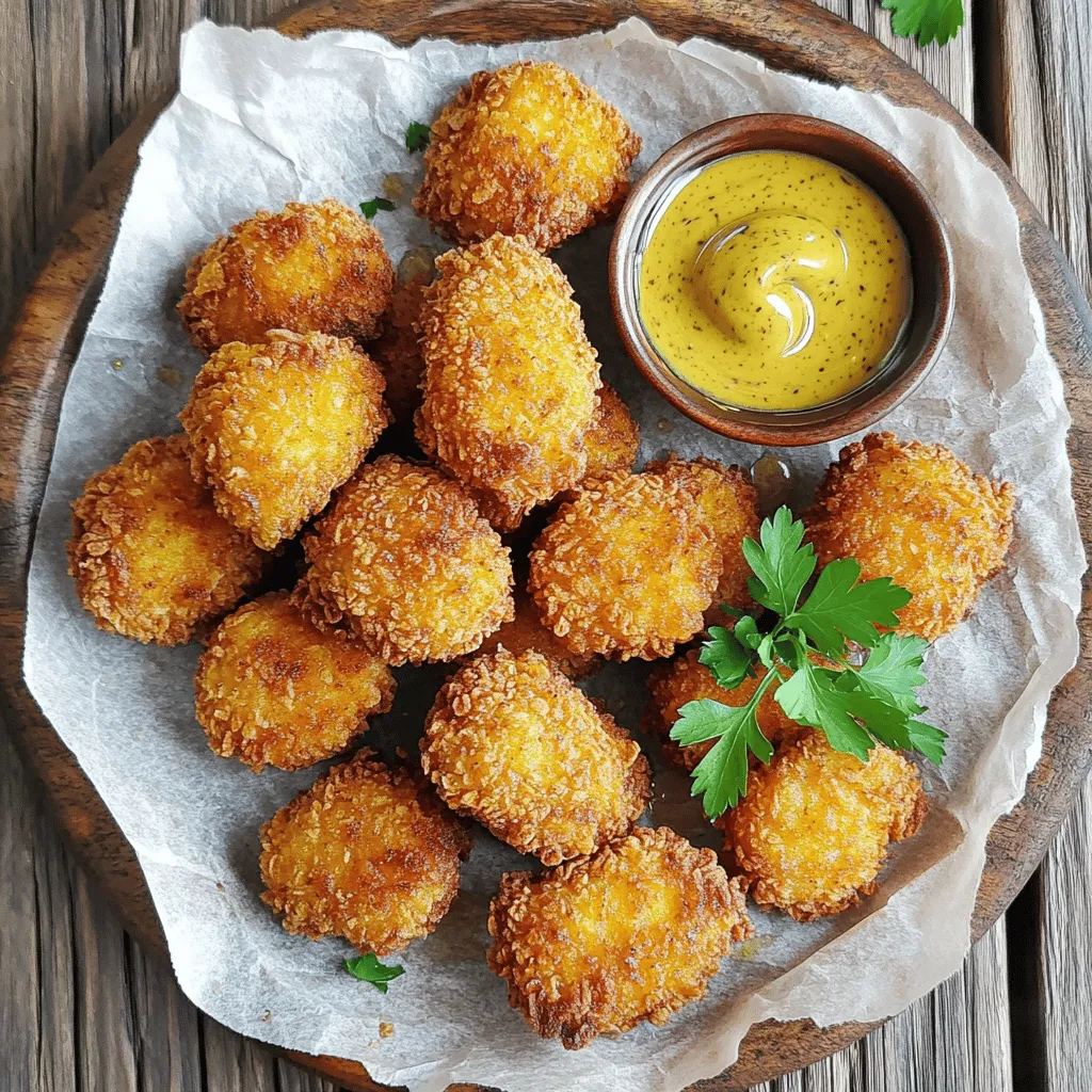 Für knusprige Hühnchen-Nuggets benötigst du einige wichtige Zutaten. Hier ist die Liste: