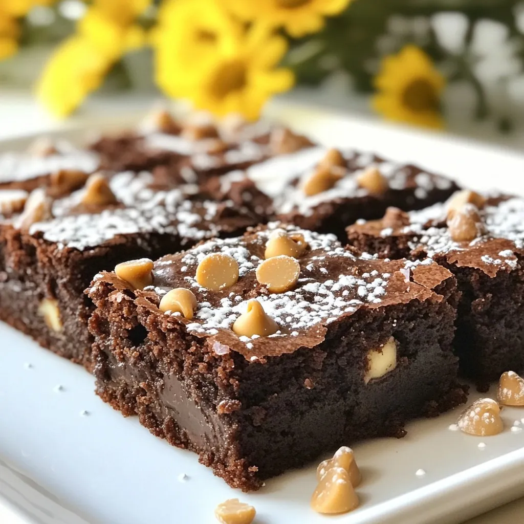 Mocha Espresso Brownies Genussvolle Schokoladenleckerei