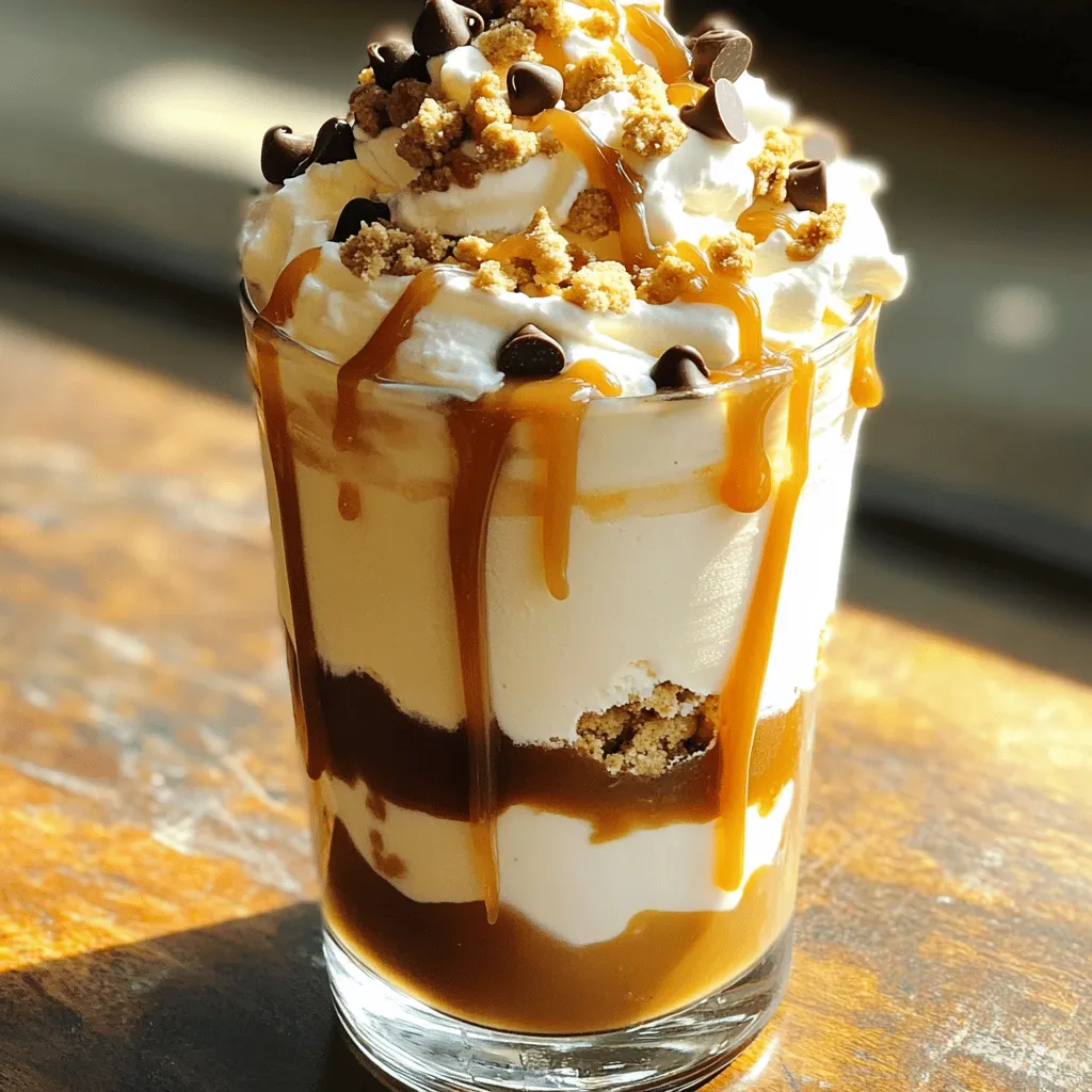 Karamell-Keks-Teig-Shake lecker und einfach zubereiten