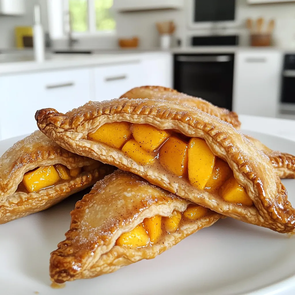 Air Fryer Cinnamon Sugar Peach Hand Pies Rezept