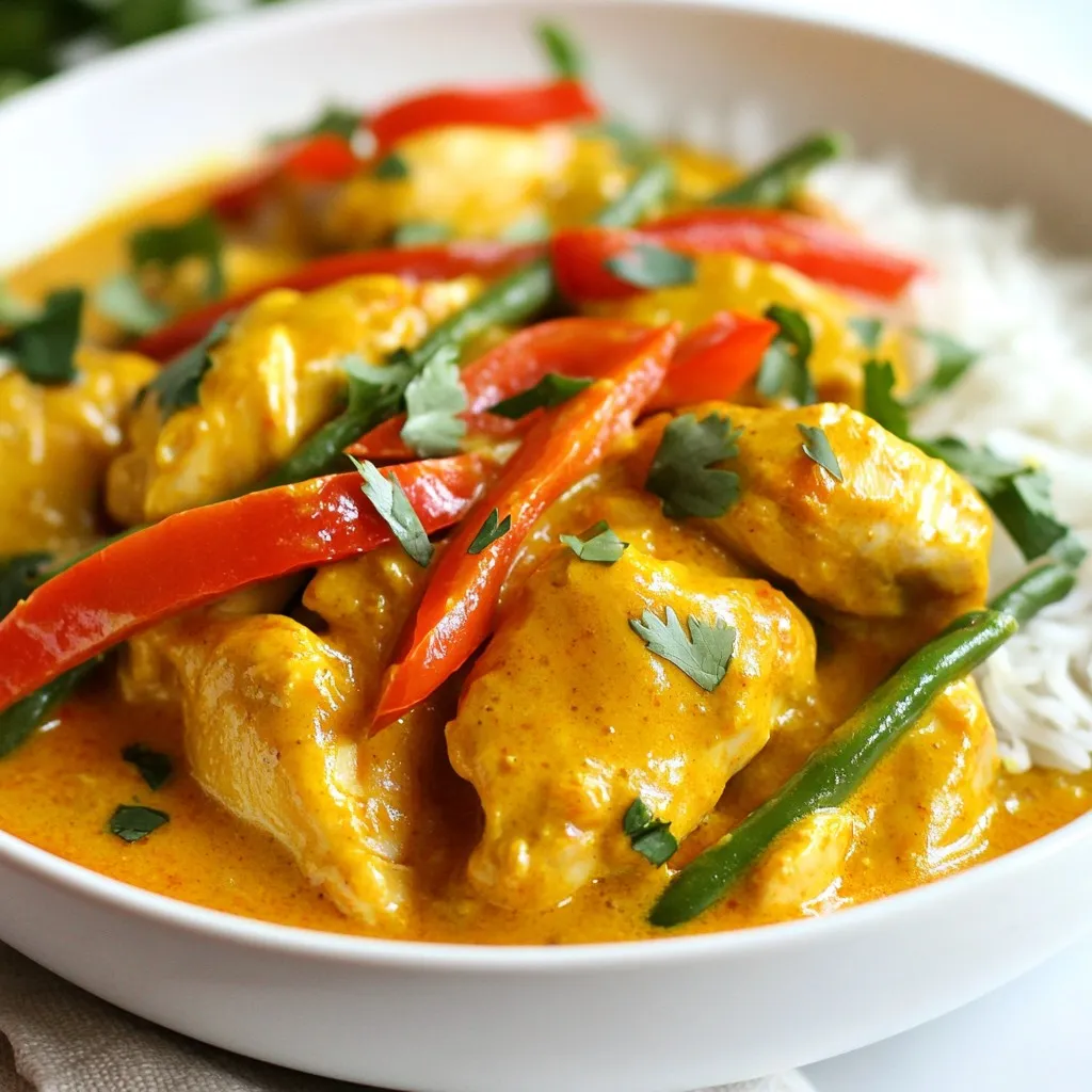 Instant Pot Coconut Curry Chicken Schnelle Genussexplosion