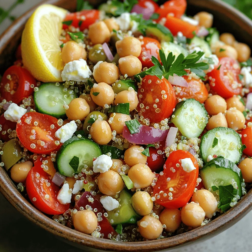 Mediterraner Quinoa-Salat Frisch und Gesund Genießen