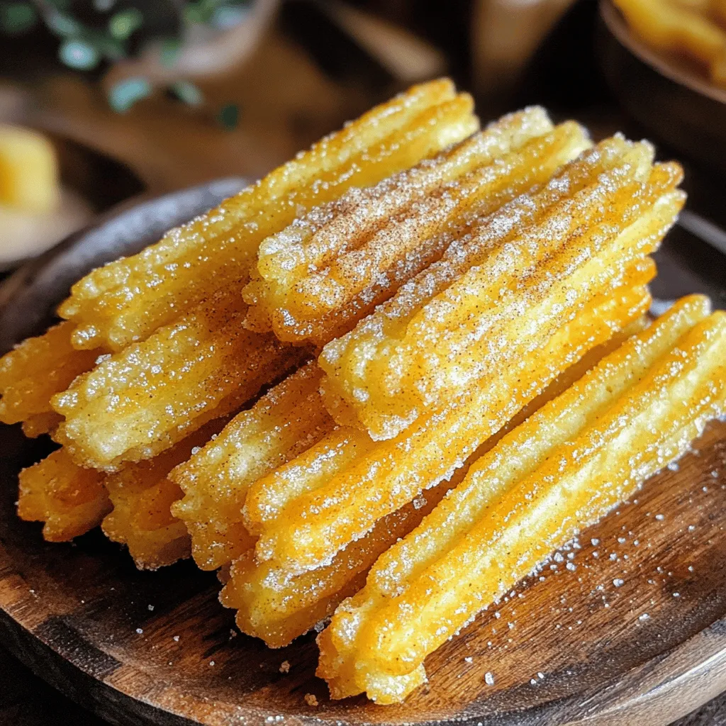 Cinnamon Sugar Churros Einfaches und köstliches Rezept