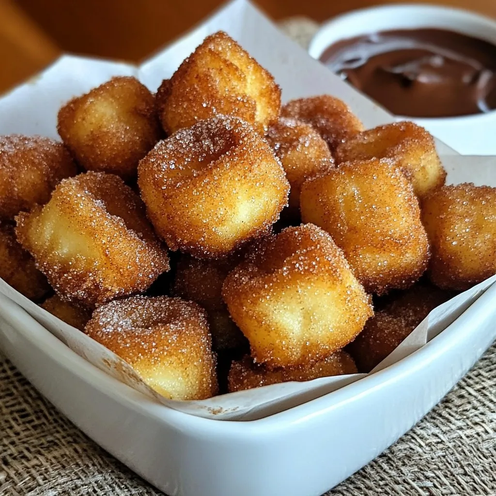 Cinnamon Sugar Churro Bites Einfache und Knusprige Snacks