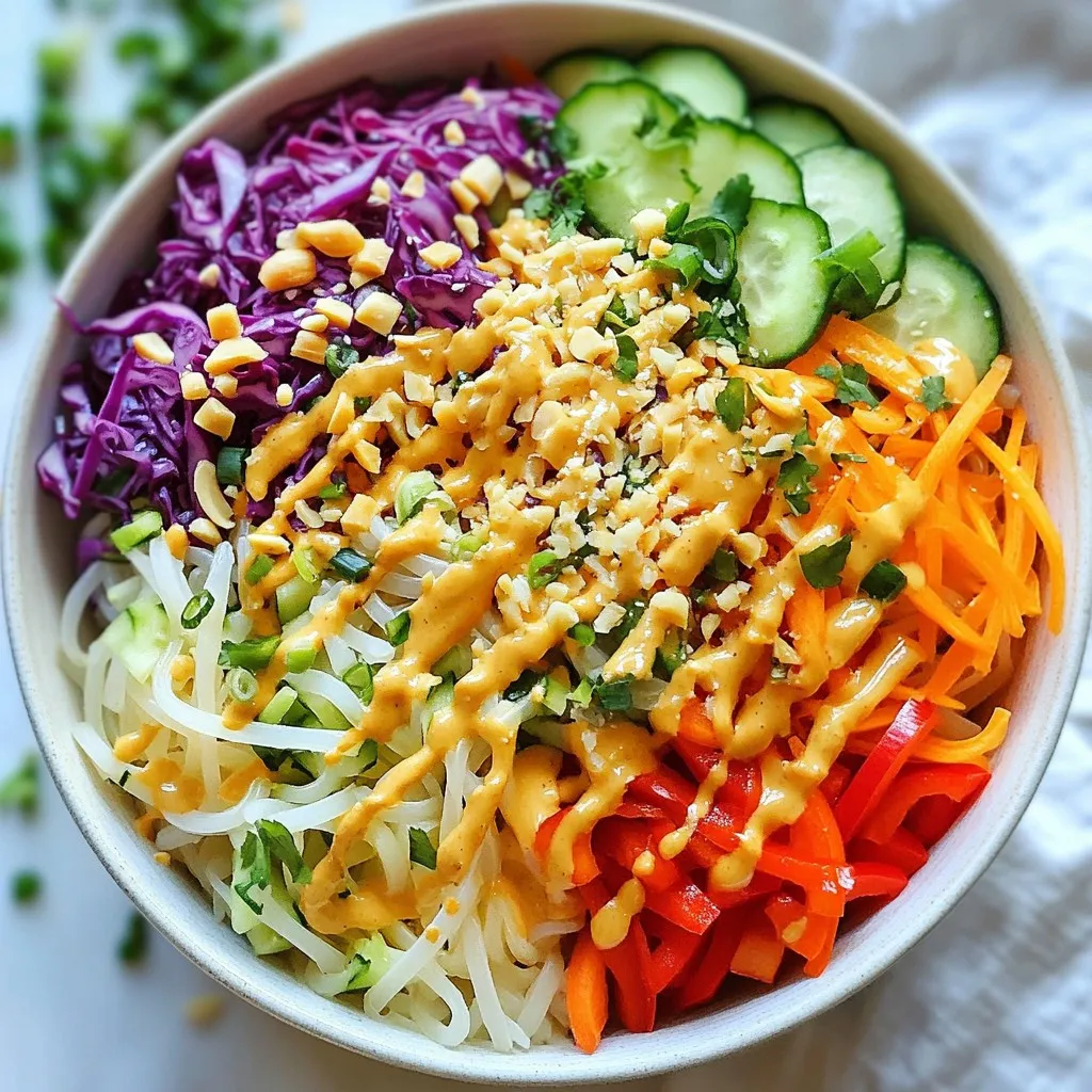 Spicy Peanut Noodle Salad Einfache und köstliche Idee