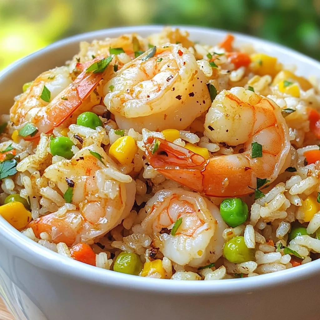 Chili Garlic Shrimp Fried Rice Einfaches Genussrezept