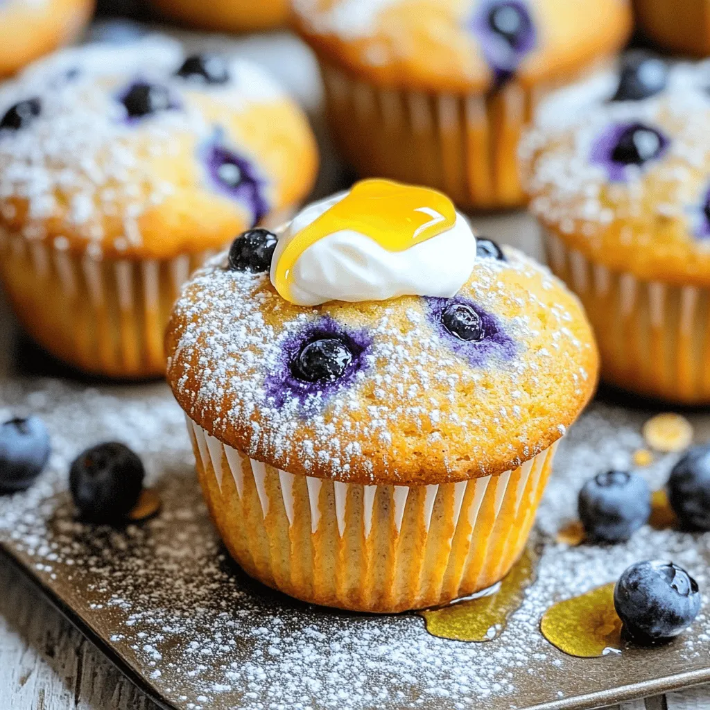 Leckere Blaubeer-Banane-Hafer-Muffins Rezept