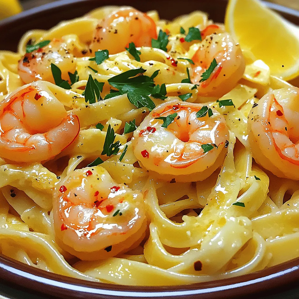Knoblauch-Butter-Garnelen-Pasta Einfache Genussreise