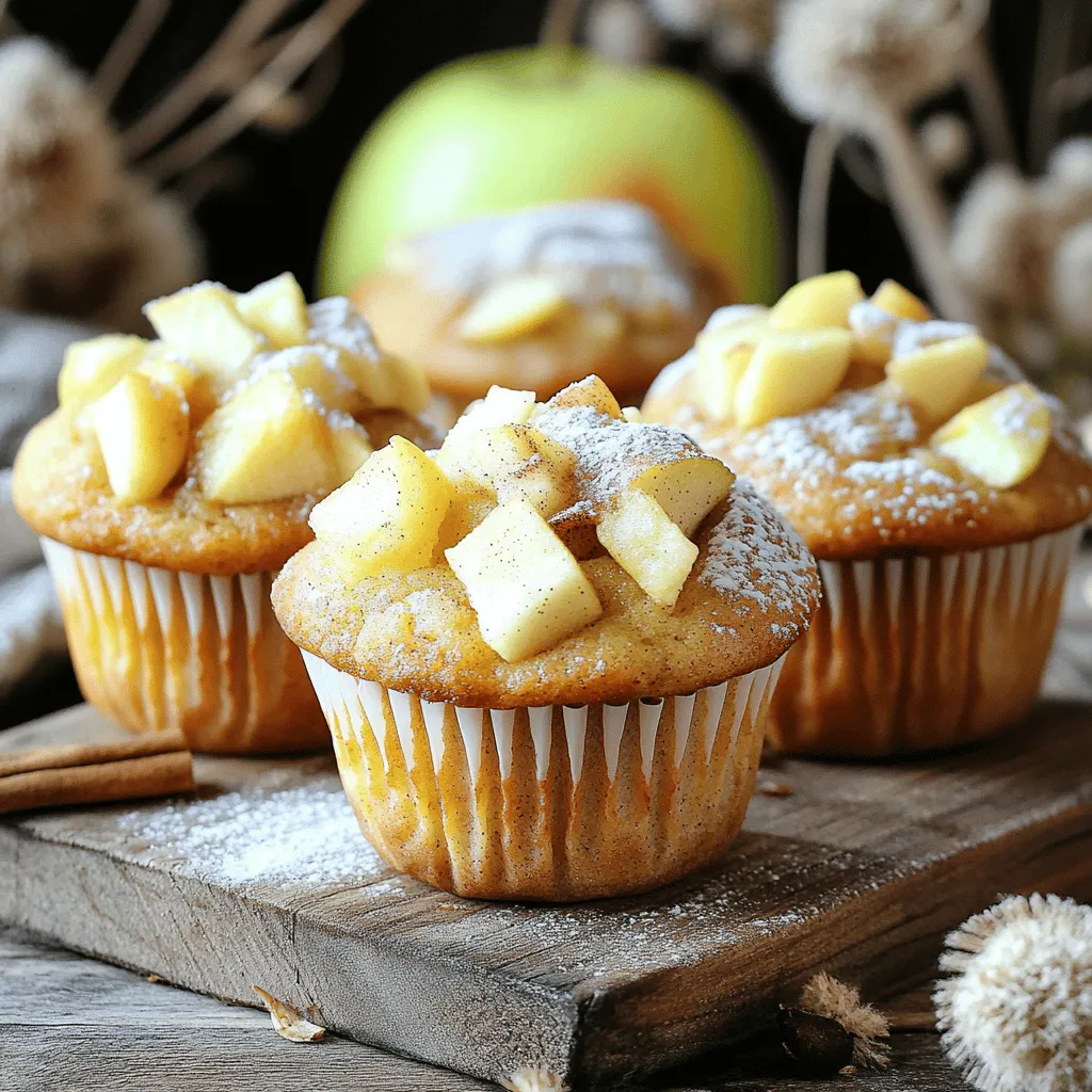 Gesunde Apfel Zimt Muffins Lecker und Nährstoffreich