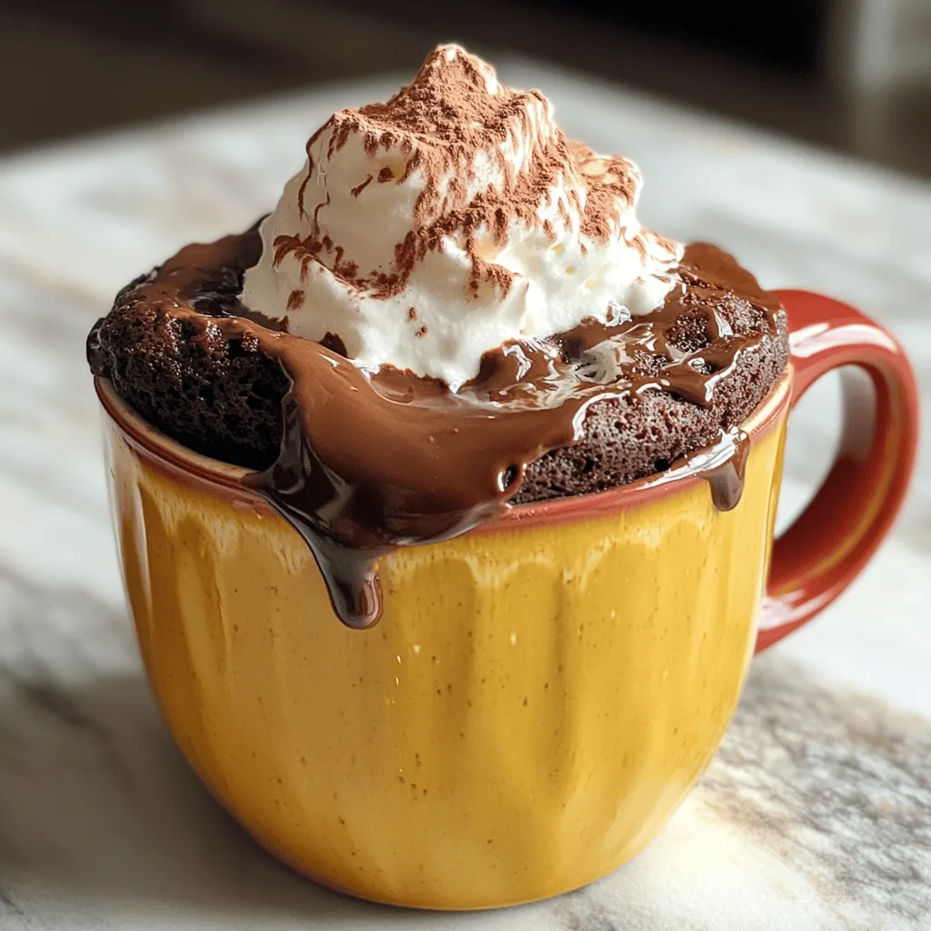 Peanut Butter Chocolate Mug Cake Schnelle Leckerei