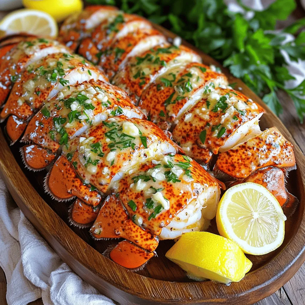 Knoblauchbutter Hummerschwänze Air Fryer Rezept