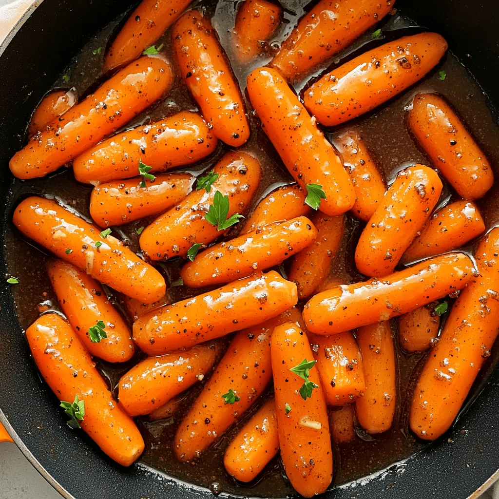 Brown Sugar Glazed Carrots Einfache und leckere Beilage