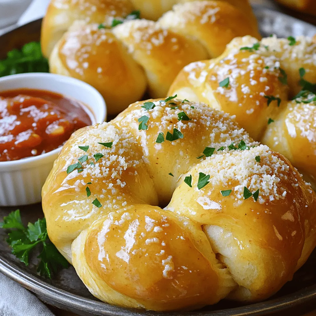 Um perfekte Knoblauchknoten zu machen, brauchst du einige Hauptzutaten: