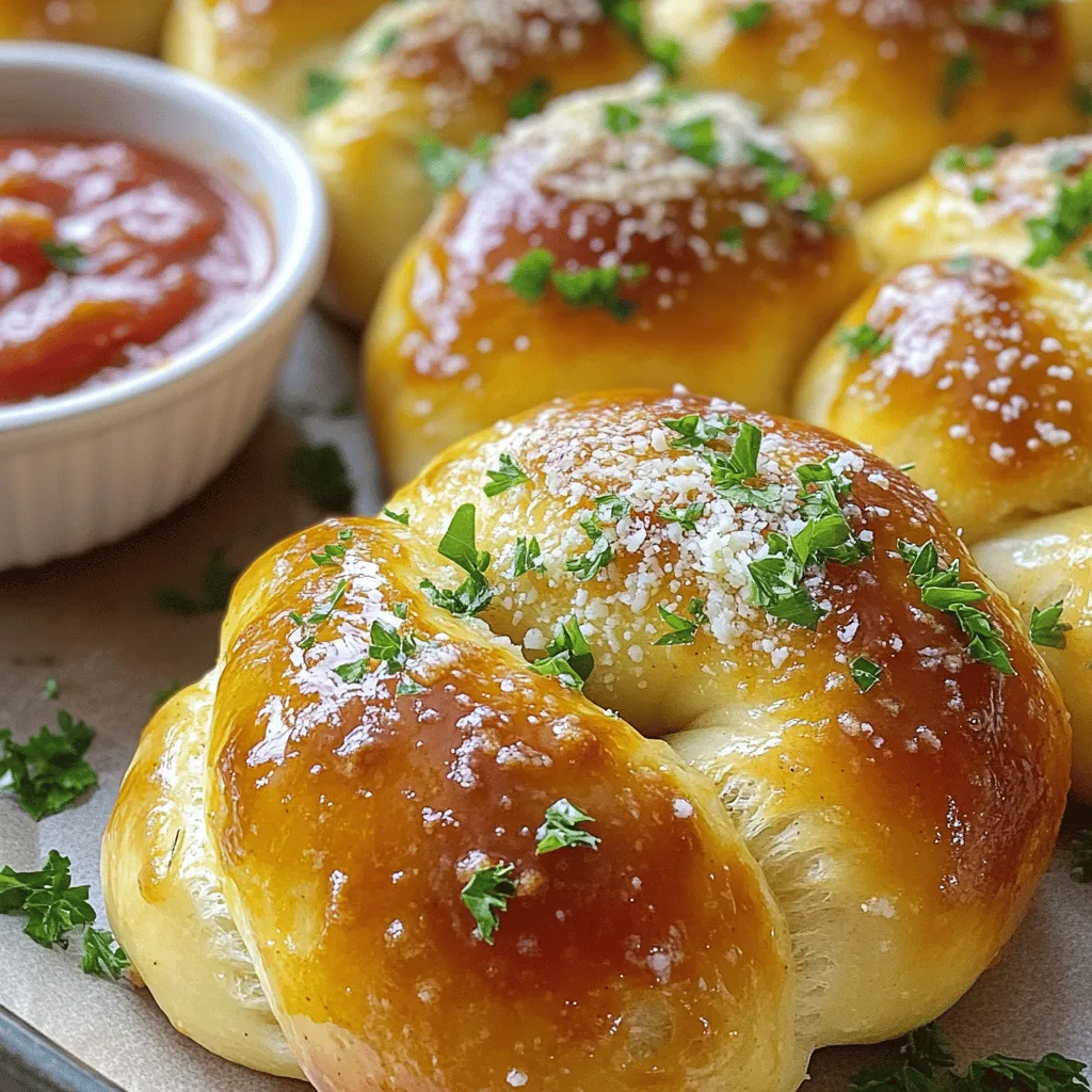 Knoblauchknoten einfach und lecker zubereiten