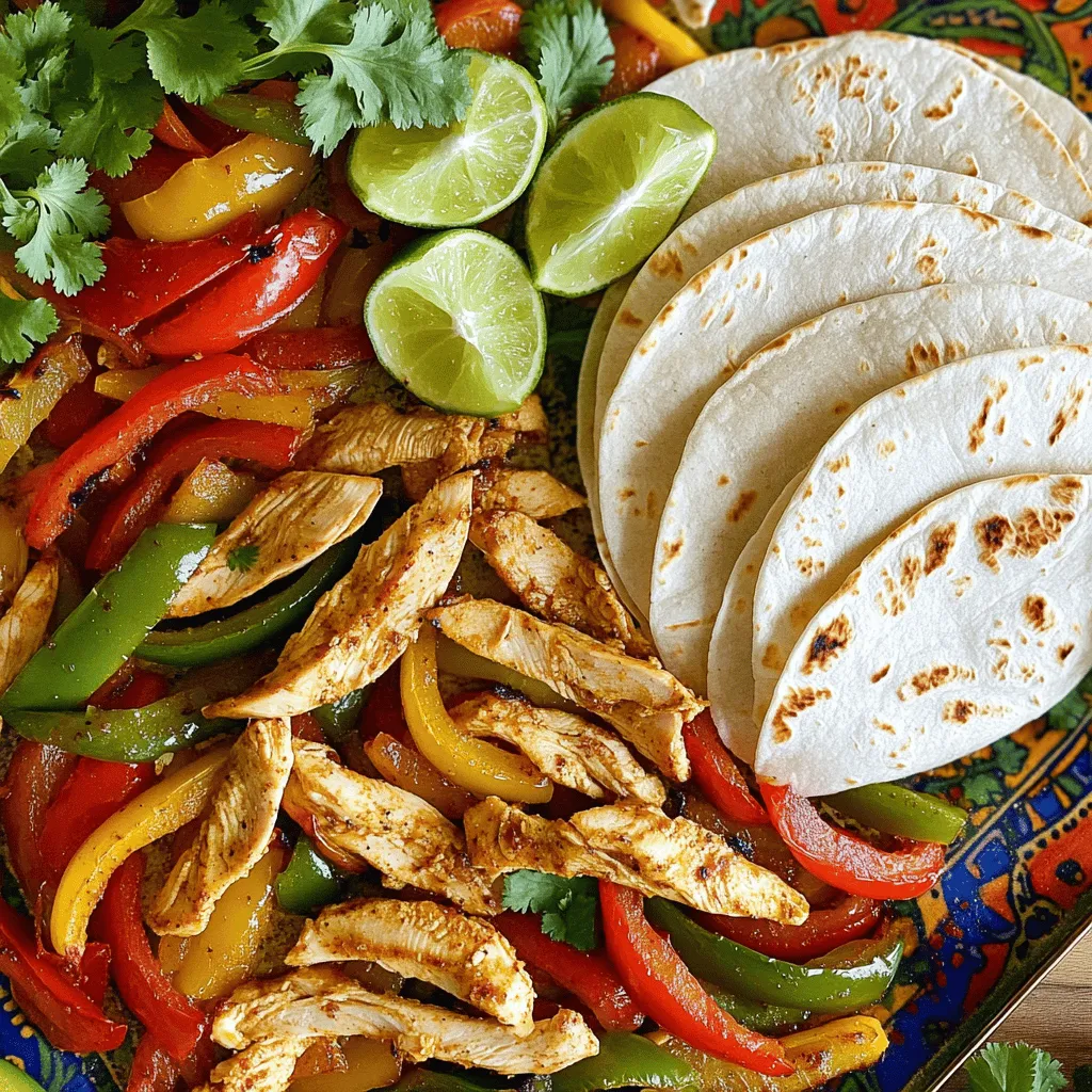 Raffinierte Sheet Pan Chicken Fajitas Genussmoment