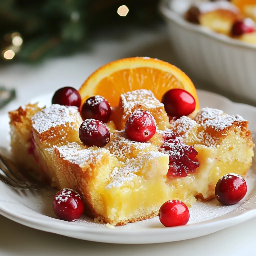 Cranberry Orange Bread Pudding Lecker und Einfache Zubereitung