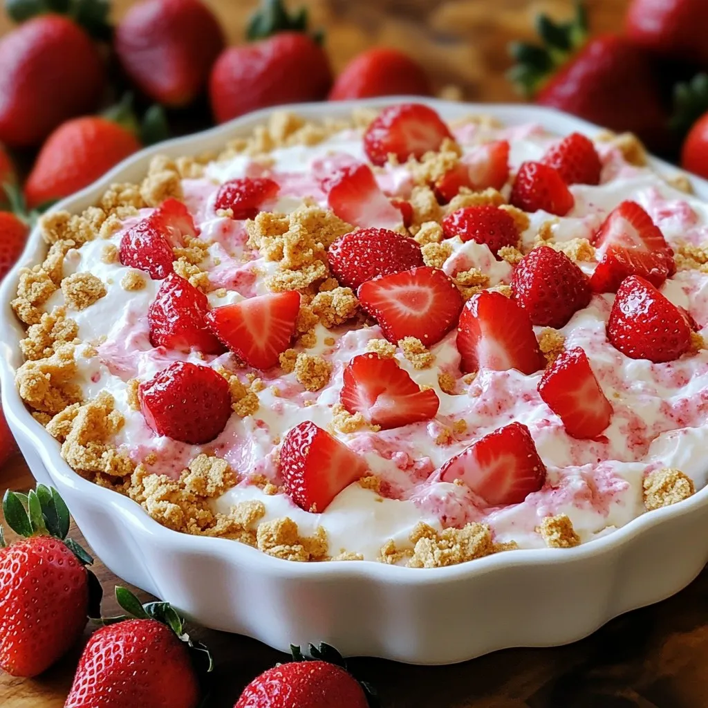 Erdbeer-Cheesecake-Dip Cremig und Lustig Genießen