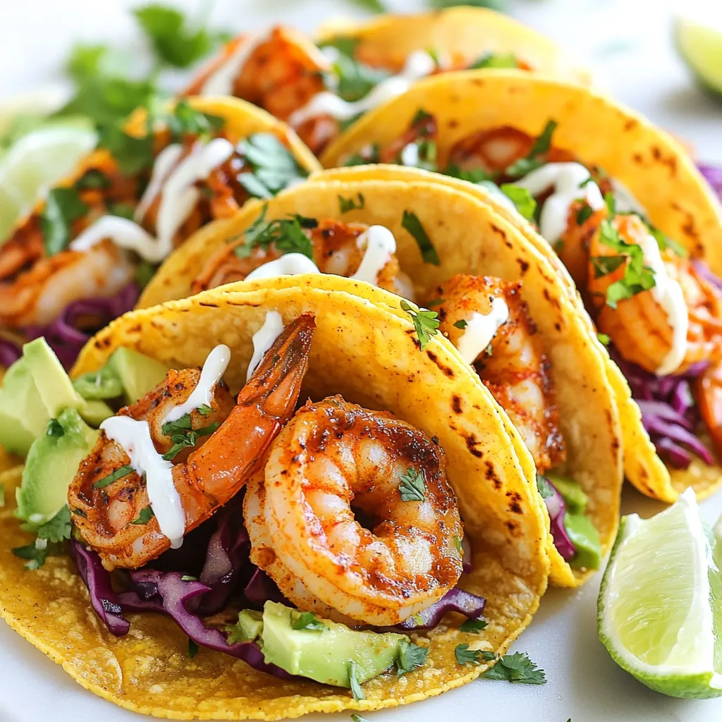 Cajun Shrimp Tacos Leckerer und einfacher Genuss