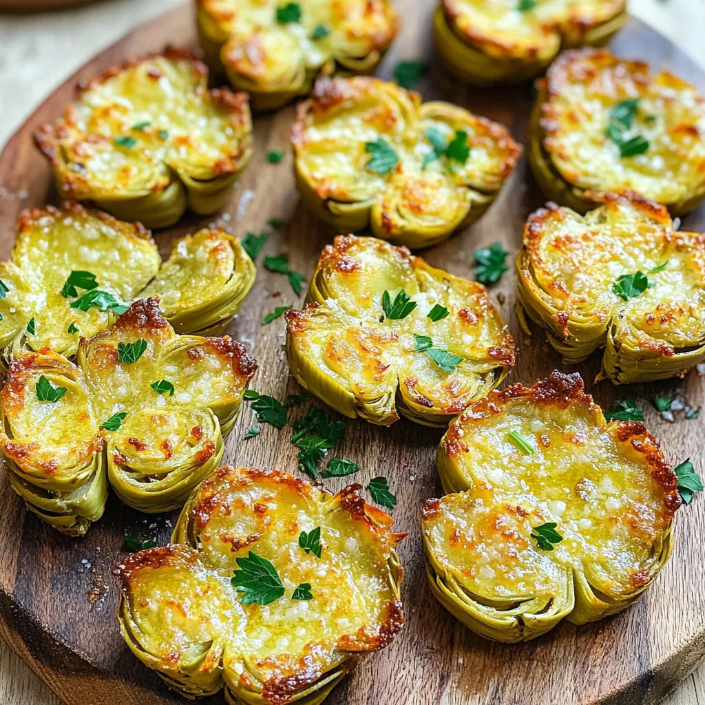 Air Fryer Garlic Parmesan Artichoke Hearts Rezept