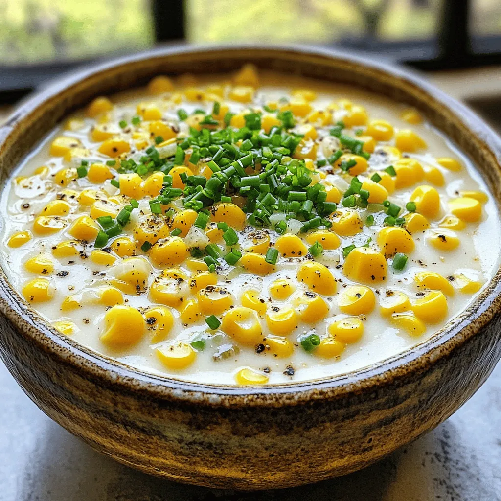 Cremiger Mais Rezept Einfache und köstliche Zubereitung