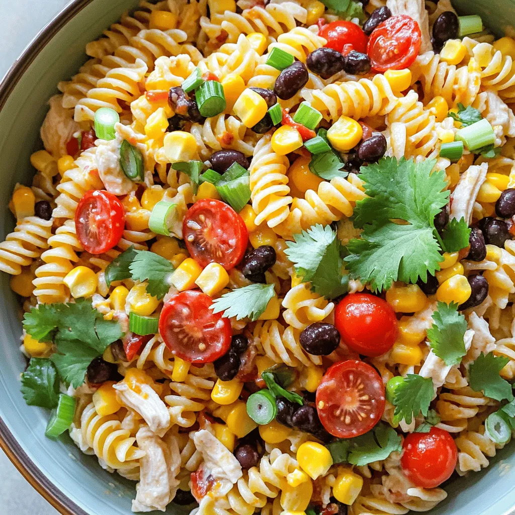 BBQ Ranch Pasta Salad Einfach und Lecker Rezept