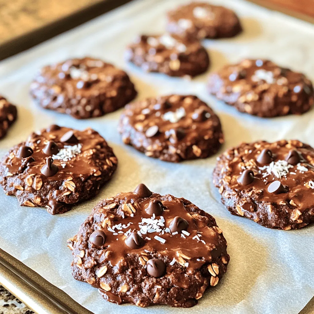 No-Bake Chocolate Oat Cookies Einfach und Köstlich