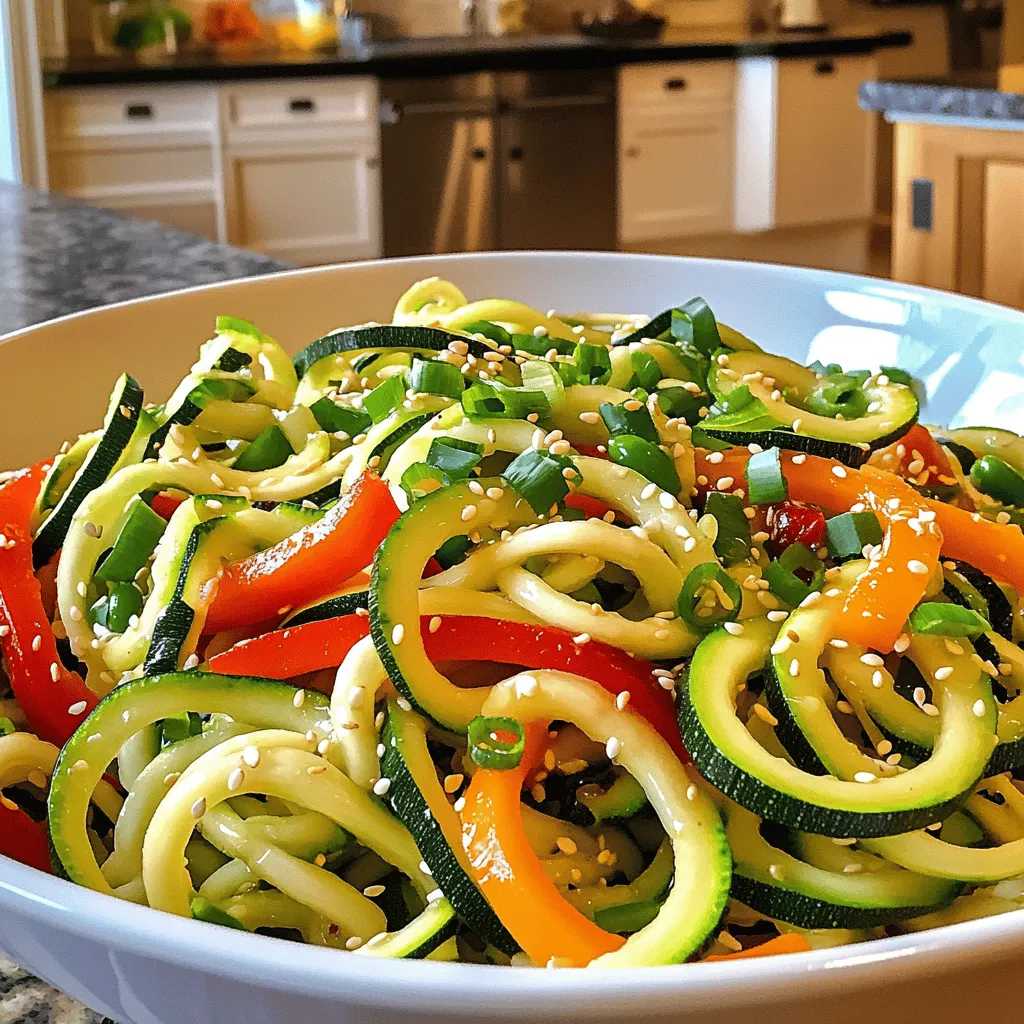 Einfaches Zucchini-Nudel-Pfanne Rezept für jeden Tag