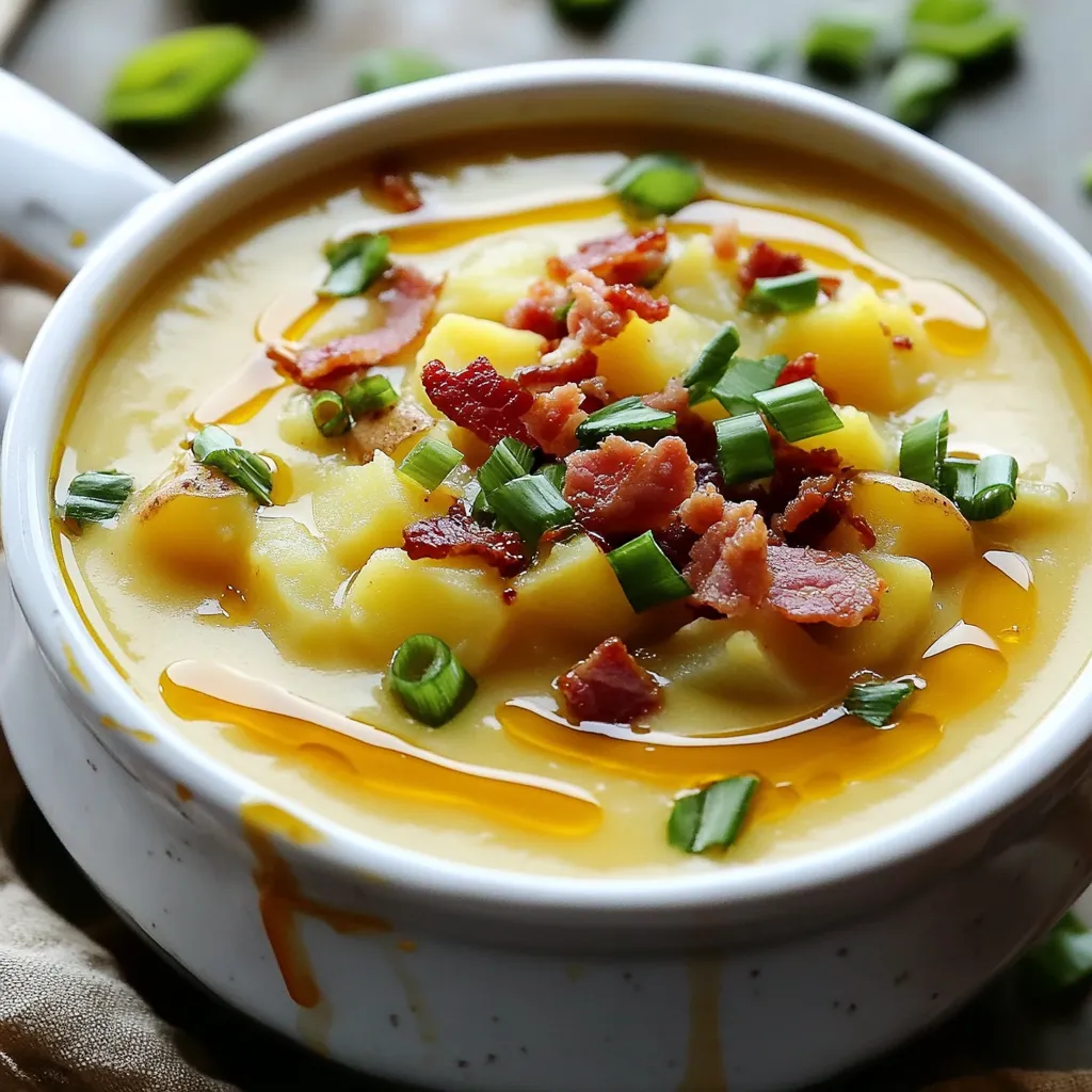 Instant Pot Loaded Baked Potato Soup herzhaft und cremig
