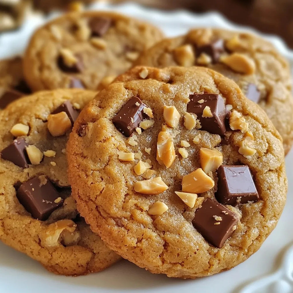 Erdnussbutter Schokoladenstückchen Kekse Genussvolles Rezept